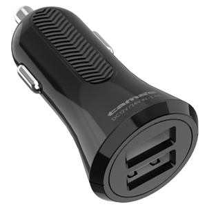 多摩電子工業 USBカーチャージャー 2．4A ブラック TK120UK-イメージ1