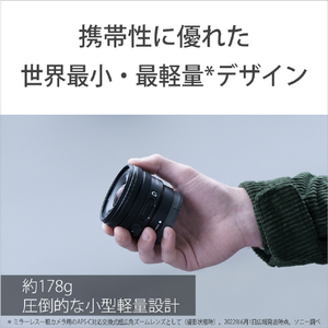 SONY デジタル一眼カメラα[Eマウント]用レンズ E PZ 10-20mm F4 G SELP1020G-イメージ4