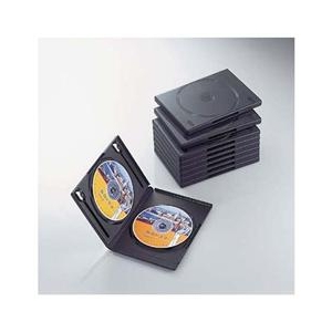 エレコム DVDトールケース CCD-DVD06BK-イメージ1