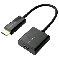 ミヨシ DisplayPort-HDMI 変換アダプタ DP-HDA01/BK