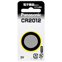 パナソニック コイン型リチウム電池 CR2012