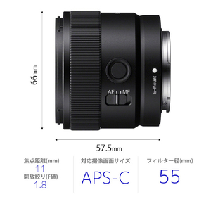 SONY デジタル一眼カメラα[Eマウント]用レンズ E 11mm F1.8 SEL11F18-イメージ2