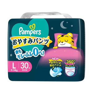 Ｐ＆Ｇ パンパース おやすみパンツスーパージャンボ L 30枚 FC885NX-イメージ1