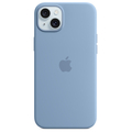 Apple MagSafe対応iPhone 15 Plusシリコーンケース ウインターブルー MT193FE/A
