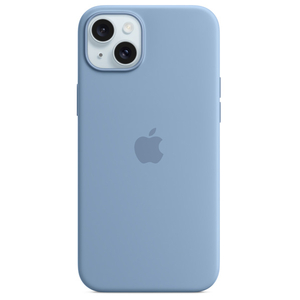 Apple MagSafe対応iPhone 15 Plusシリコーンケース ウインターブルー MT193FE/A-イメージ1