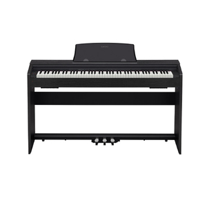 カシオ 電子ピアノ Privia スタイリッシュモデル ブラックウッド調 PX-770BK-イメージ1