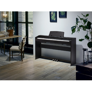 カシオ 電子ピアノ Privia スタイリッシュモデル ブラックウッド調 PX-770BK-イメージ3