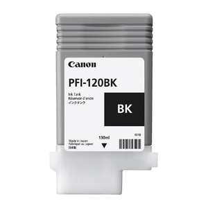 キヤノン 通常容量大判プリンタインク ブラック PFI-120BK-イメージ1