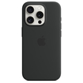 Apple MagSafe対応iPhone 15 Proシリコーンケース ブラック MT1A3FE/A