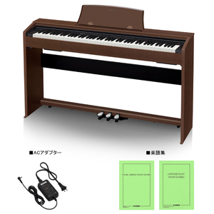 カシオ 電子ピアノ Privia スタイリッシュモデル オークウッド調 PX-770BN-イメージ3