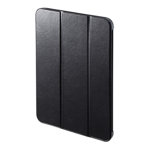 サンワサプライ iPad10．9インチ用ソフトレザーケース ブラック PDA-IPAD1907BK-イメージ1