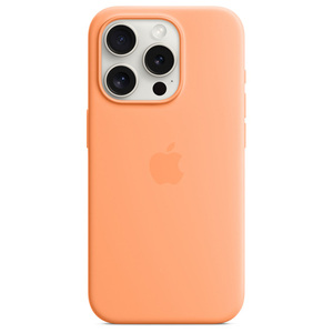 Apple MagSafe対応iPhone 15 Proシリコーンケース オレンジソルベ MT1H3FE/A-イメージ1