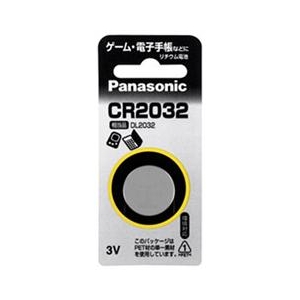 パナソニック リチウムコイン電池 CR2032 CR2032P-イメージ1