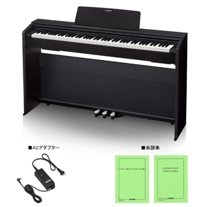 カシオ 電子ピアノ Privia フラッグシップモデル ブラックウッド調 PX-870BK-イメージ3