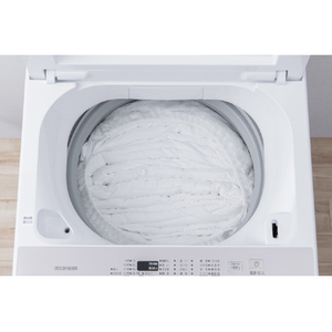 アイリスオーヤマ 洗える掛け布団 洗濯ネット付(シングル) ホワイト KKF-WB15-SN-イメージ6