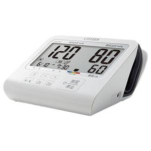 シチズンシステムズ 上腕式血圧計 ホワイト CHU703-CC-イメージ2