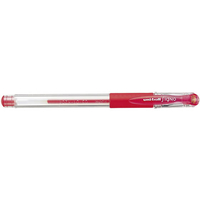 三菱鉛筆 ユニボールシグノ超極細 0.28mm 赤 1本 F805920-UM15128.15