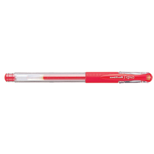 三菱鉛筆 ユニボールシグノ極細 0.38mm 赤 1本 F805922-UM151.15-イメージ1