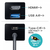 サンワサプライ USB Type-Cハブ付き HDMI変換アダプタ ブラック USB-3TCH35BK-イメージ10