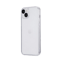 MSソリューションズ iPhone 15 Plus用カメラレンズ保護ハイブリッドケース 「UTILO All Cover」 クリア LN-IA23CACCL