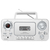 太知ホールディングス CDラジオカセットレコーダー ホワイト CD-C330W-イメージ1