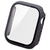 エレコム Apple Watch Series 9(45mm)用フルカバーケース プレミアムガラス 高透明 カーボンブラック AW-23AFCGCB-イメージ1