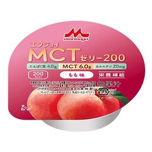 クリニコ エンジョイ MCT ゼリー200 もも味 72g FCM5257-イメージ1