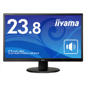 iiyama 23．8型液晶ディスプレイ ブラック X2481HSUB5H-イメージ1