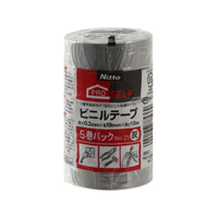 ニトムズ ビニルテープ No.21 灰 19mm×10 m 5巻パック FC017PA-J2536