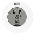 タニタ デジタル温湿度計 ホワイト TT-585-WH
