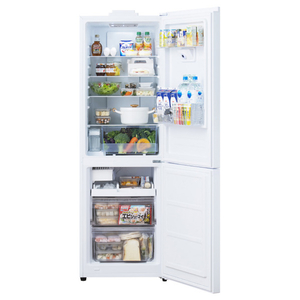 アイリスオーヤマ 【右開き】301L 2ドア冷蔵庫 ホワイト IRSN-IC30B-W-イメージ12