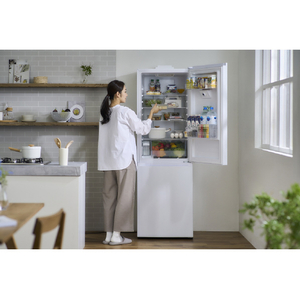 アイリスオーヤマ 【右開き】301L 2ドア冷蔵庫 ホワイト IRSN-IC30B-W-イメージ14