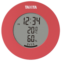 タニタ デジタル温湿度計 ピンク TT585PK