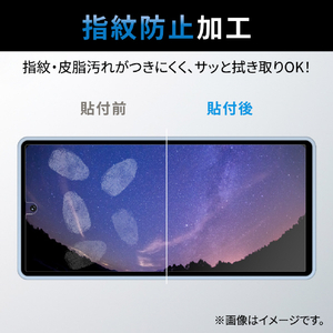エレコム Google Pixel 7a用ガラスフィルム 高透明 PM-P231FLGG-イメージ3