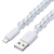 エレコム コードジュエリー &me USB-A - Lightningケーブル(1．0m) クリア MPA-CJAL10CR-イメージ1