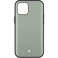 グルマンディーズ iPhone 13 mini用耐衝撃ケース IIIIfit マットグリーン IFT-81MGR
