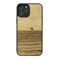Man & Wood iPhone 12 Pro Max用天然木ケース Terra I19258I12PM