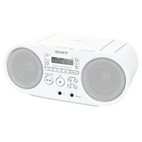 SONY CDラジオ ホワイト ZS-S40 W