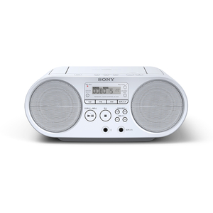 SONY CDラジオ ホワイト ZS-S40 W-イメージ2