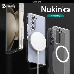 araree Galaxy Z Fold 5用ケース Nukin M クリア AR25261GZFD5-イメージ2