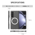 araree Galaxy Z Fold 5用ケース Nukin M クリア AR25261GZFD5-イメージ15