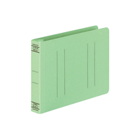 コクヨ フラットファイルW(厚とじ) B6ヨコ とじ厚25mm 緑 1冊 F804658-ﾌ-W18NG