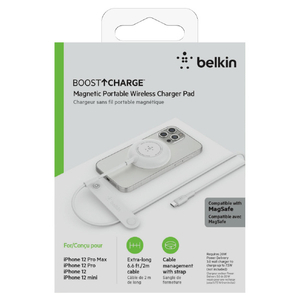 BELKIN MagSafe対応 磁気ワイヤレス充電パッド BOOST↑CHARGE ホワイト WIA005BTWH-イメージ6