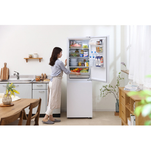 アイリスオーヤマ 【右開き】274L 2ドア冷蔵庫 ホワイト IRSN-27A-W-イメージ10
