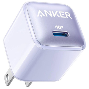 Anker 充電器 (20W) パープル A2637NQ6-イメージ1