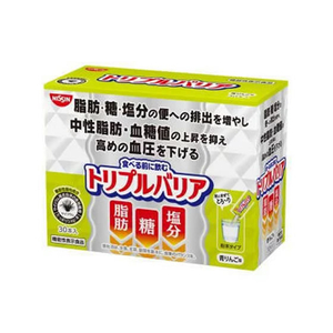 日清食品 トリプルバリア 青りんご味 30本入 FCR7183-イメージ1