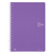 コクヨ ソフトリングノート(カラフル) ドット入り罫線 80枚 B6 紫 ｿﾌﾄﾘﾝｸﾞﾉ-ﾄﾄﾞﾂﾄ80ﾏｲB6.V-イメージ1