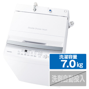 東芝 7．0kg全自動洗濯機 ピュアホワイト AW-7GM2(W)-イメージ1