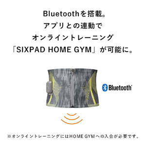 MTG Powersuit Core Belt【HOME GYM対応モデル】 Lサイズ SIXPAD ブルー SE-BS-12C-L-イメージ6