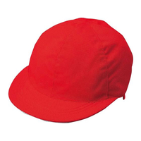 クツワ メッシュ赤白帽子 FCU5589-KR032